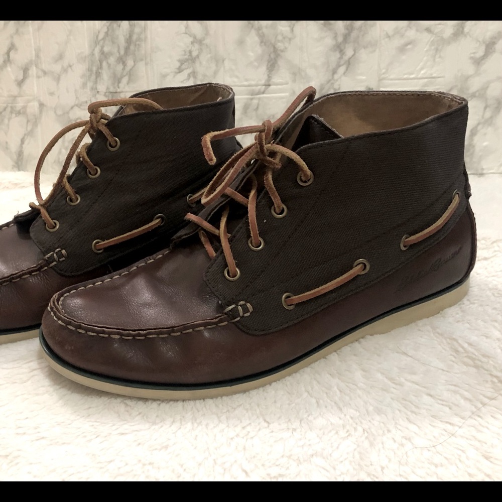 EDDIE BAUER Men's Brown Casual Loafer Shoes, 10.5M